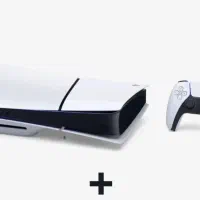 PS5 اسلیم دیسک خور دو دسته