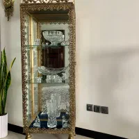 بوفه ویترین جنس برنز اصل