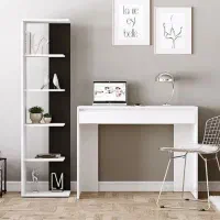 میز تحریر و کتابخانه مدل ارشیا|میز تحریر و کامپیوتر|کرج, باغستان|دیوار