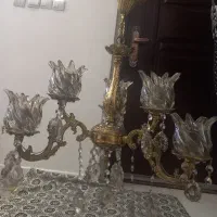 لوستر ۳ شاخه ۶ شعله (برنز اصل)|لوستر و چراغ آویز|تهران, یافت‌آباد|دیوار