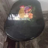 میز نهار خوری پایه فلزی|میز و صندلی غذاخوری|مشهد, هنرستان|دیوار