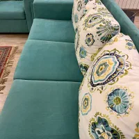 مبلمان راحتی ۷ نفره و ست ناهارخوری ۶ نفره|مبلمان خانگی و میز عسلی|تهران, مینی‌سیتی (شهرک نفت)|دیوار