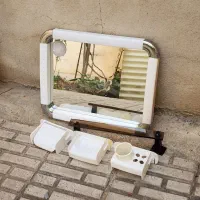 فروش آینه سرویس بهداشتی به همراه وسایل