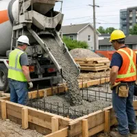 بتن ریزی فوری با میکسر و پمپ بتن با قیمت مناسب