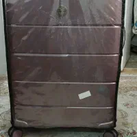 چمدان کاریبو سایز بزرگ سالم و نو با کاور نو