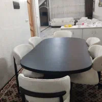مبل 8نفره  وناهار خوری   پول لازم  زیر قیمت بازار|مبلمان خانگی و میز عسلی|اصفهان, لیمجیر|دیوار