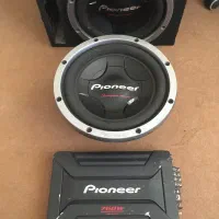 پخش دودین ساب پایونیر آمپلی مونو خازن کفی ۷۱۵۰