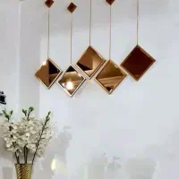 ایینه تزئیتی دکوری طلایی