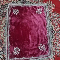 رومیزی مخمل قدیمی نو وسجاده|صنایع دستی و سایر لوازم تزئینی|حمیدیا, |دیوار