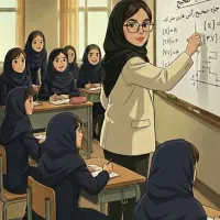 تدریس ریاضی توسط دبیر رسمی آموزش و پرورش