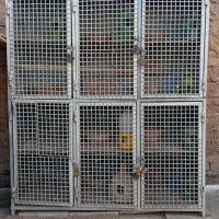 قفس12خونه آهنی بسیارمحکم