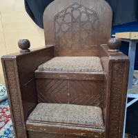 منبر مسجد با چوب|صنایع دستی و سایر لوازم تزئینی|مهریز, |دیوار