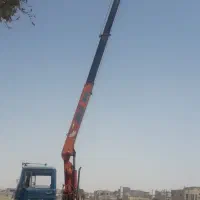 جرثقیل خاور۳تن دکل بلندباسبد