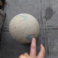 توپ فوتبال نو|ورزش‌های توپی|قم, خندق|دیوار