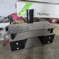 میز شیشه ای تلویزیون
