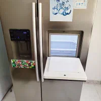 یخچال فریزر ساید بای ساید اسنوا در حد جهیزیه|یخچال و فریزر|مشهد, الهیه|دیوار