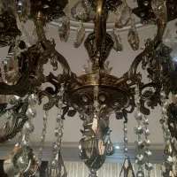 یک جفت لوستر برنز|لوستر و چراغ آویز|اراک, |دیوار