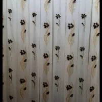 پرده حریر گلدوزی