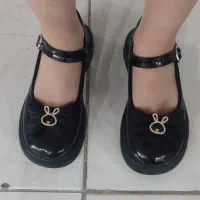 کفش مجلسی ورنی بچه گانه سایز ۳۲