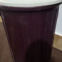 دوتا عدد سطل اشغالی بزرگ