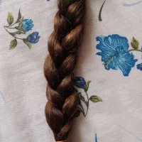 ۳۸سانت موی طبیعی چیده شده صافولخت