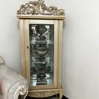 مینی ویترین ۱۷۰ سانتی چوب راش شیک و نو