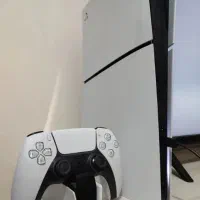 Ps5 اسلیم دیجیتال دو دسته بهمراه پایه شارژ یه ترا