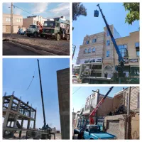 خدمات جرثقیل نیسان کفی 2تن تا 10 تن دکل بلند|خدمات حمل و نقل|زنجان, |دیوار