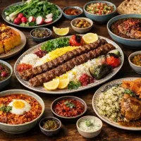 غذای خانگی تازه و خوشمزه بهار بانو