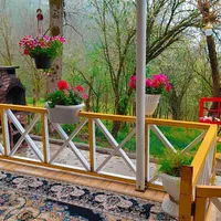 کلبه جنگلی،دوبلکس،  یک کیلومتری سد لفور