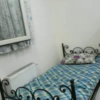 تخت خواب فلزی دو طبقه بدون تشک