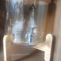 کلمن کریستال پایه چوبی آرکو