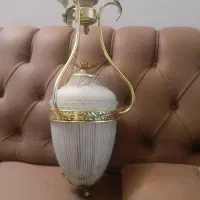 دوعدد لوستر|لوستر و چراغ آویز|بروجرد, |دیوار