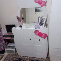 سرویس کیتی کمد و دراور وتخت|تخت و سرویس خواب|تهران, باغ خزانه|دیوار