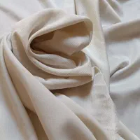 پارچه کریشه رنگ شیری