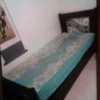 تخت یک نفره با کشو سالم