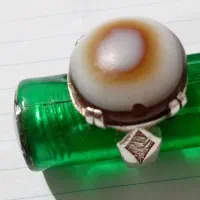 انگشتر قدیمی سنگ اوپال ،سنگ مخصوص مهرماهی ها|کلکسیون اشیاء عتیقه|اسدآباد, |دیوار