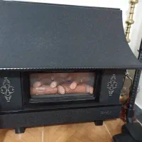 بخاری گازی طرح شومینه