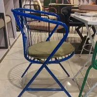 صندلی فلزی کافه رستوران تالارروف فضای باز دسته دار