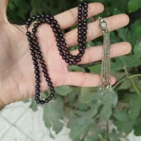 تسبیح یاقوت امیتیست فیروزه دلرباحدید برنجی چشم ببر