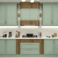 کابینت آشپزخانه وکمد دیواری ریلی لولایی جاکفشی