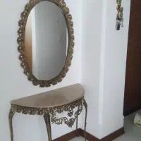 ایینه وساعت برنجی