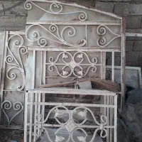 درب آهنی سالن با جا کولری و پنجره|مصالح و تجهیزات ساختمان|میناب, |دیوار