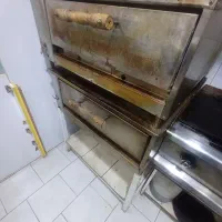 فر صندوقی پیتزا سرخ کن ۲ لگنه بست برقی شیر دار