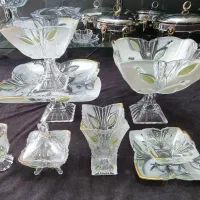سرویس کریستال اصل ژاپن|ظروف سرو و پذیرایی|کرج, مصباح|دیوار