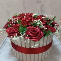 باکس گل ربانی|صنایع دستی و سایر لوازم تزئینی|اصفهان, مصلی|دیوار