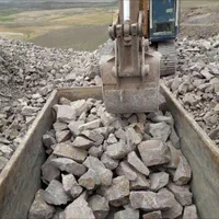 سنگ لاشه و بلوکاژ ماکادوم مالون خاک سرخه|مصالح و تجهیزات ساختمان|اصفهان, گورت|دیوار