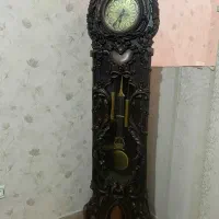 ساعت طرح چوب