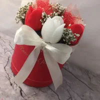 باکس گل شمع