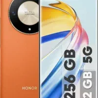 آنر x9b 5g در حد نو گارانتی دار  نارنجی چرمی